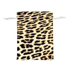 Leopard Print Lightweight Drawstring Pouch (s) by TShirt44