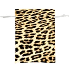 Leopard Print Lightweight Drawstring Pouch (xl) by TShirt44