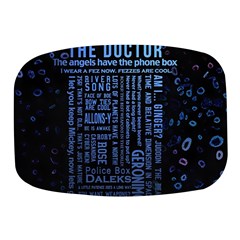 Doctor Who Tardis Mini Square Pill Box by Cendanart