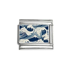 Japanese Wave Pattern Italian Charm (9mm) by Cendanart