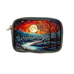 Winter Wonderland Landscape Nature Coin Purse by Bedest