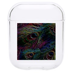 Peacock Feather Paradise Hard Pc Airpods 1/2 Case by Cendanart