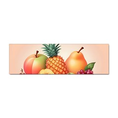 Fruit Pattern Apple Abstract Food Sticker Bumper (10 Pack) by Proyonanggan