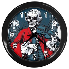 Ghost Wall Clock (black) by saad11