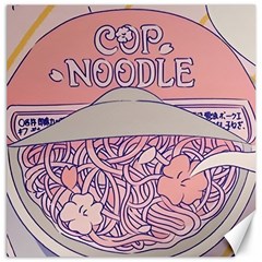 Ramen Kawaii Aesthetic Pink Canvas 20  X 20  by Cemarart