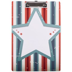 Star-decorative-embellishment-6aa070a89baeccaaaca156bbe13c325f A4 Acrylic Clipboard by saad11