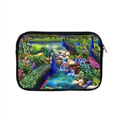 Peacocks In Garden Apple Macbook Pro 15  Zipper Case by Ndabl3x