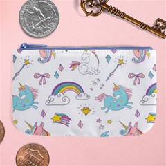 Unicorn Diamond Rainbow Shooting Star Large Coin Purse by Grandong