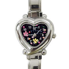 Beautiful Flower Plants Aesthetic Secret Garden Heart Italian Charm Watch by Grandong