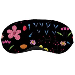 Beautiful Flower Plants Aesthetic Secret Garden Sleep Mask by Grandong