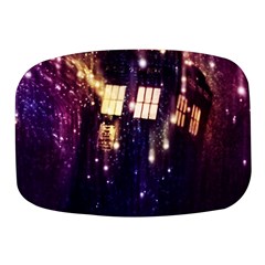 Tardis Regeneration Art Doctor Who Paint Purple Sci Fi Space Star Time Machine Mini Square Pill Box by Cemarart