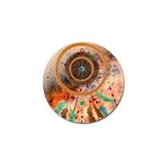 Dream Catcher Colorful Vintage Golf Ball Marker (10 Pack) by Cemarart