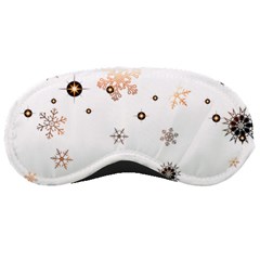 Golden-snowflake Sleep Mask by saad11