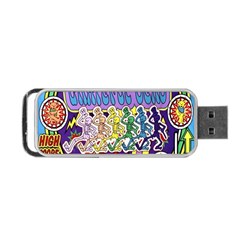 Grateful Dead Portable Usb Flash (one Side) by Cemarart