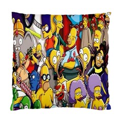 The Simpsons, Cartoon, Crazy, Dope Standard Cushion Case (two Sides) by nateshop