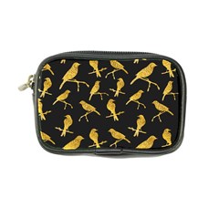 Background With Golden Birds Coin Purse by Ndabl3x