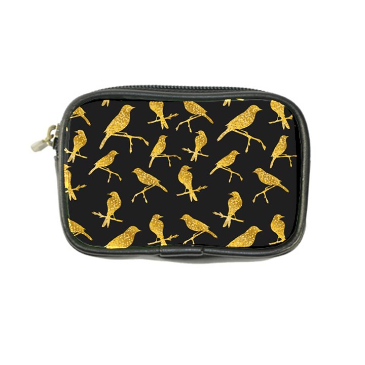 Background With Golden Birds Coin Purse