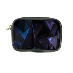 Abstract, Black, Purple, Coin Purse by nateshop