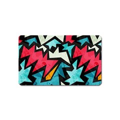 Abstract, Colorful, Colors Magnet (name Card) by nateshop