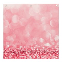 Pink Glitter Background Banner And Sign 4  X 4  by nateshop