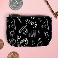 Knowledge Drawing Education Science Mini Coin Purse by Proyonanggan