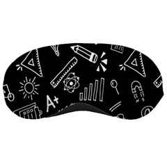 Knowledge Drawing Education Science Sleep Mask by Proyonanggan