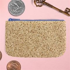 Yellow Sand Texture Large Coin Purse by nateshop