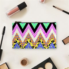 Zigzag-1 Cosmetic Bag (small) by nateshop