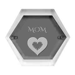 Mom And Dad, Father, Feeling, I Love You, Love Hexagon Wood Jewelry Box by nateshop