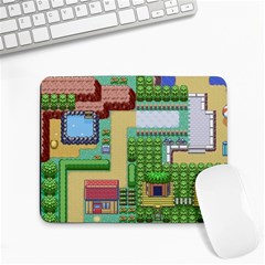 Pixel Map Game Small Mousepad by Cemarart