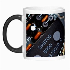 Motherboard Board Circuit Electronic Technology Morph Mug by Cemarart