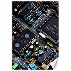 Motherboard Board Circuit Electronic Technology Canvas 20  X 30  by Cemarart