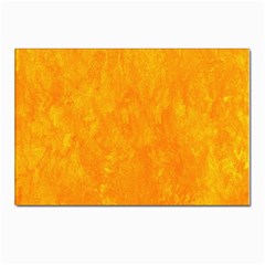 Background-yellow Postcards 5  X 7  (pkg Of 10) by nateshop