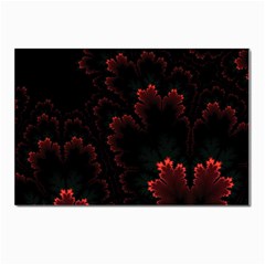 Amoled Red N Black Postcards 5  X 7  (pkg Of 10) by nateshop