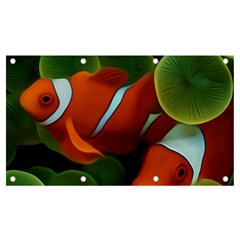 Fish Banner And Sign 7  X 4  by nateshop