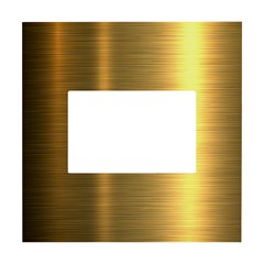 Golden Textures Polished Metal Plate, Metal Textures White Box Photo Frame 4  X 6  by nateshop