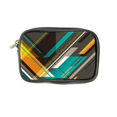 Material Design, Lines, Retro Abstract Art, Geometry Coin Purse by nateshop