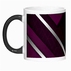 Purple Abstract Background, Luxury Purple Background Morph Mug by nateshop