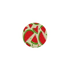 Cute Watermelon Seamless Pattern 1  Mini Magnets by Grandong