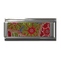 Authentic Aboriginal Art - Connections Superlink Italian Charm (9mm) by hogartharts