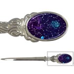 Realistic Night Sky With Constellations Letter Opener Front