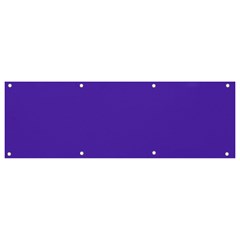 Ultra Violet Purple Banner And Sign 9  X 3  by bruzer