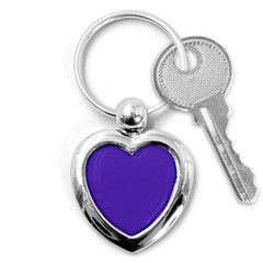 Ultra Violet Purple Key Chain (heart) by bruzer