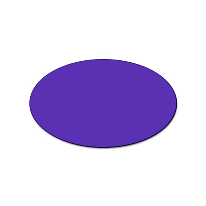 Ultra Violet Purple Sticker (Oval)