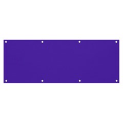 Ultra Violet Purple Banner And Sign 8  X 3  by bruzer