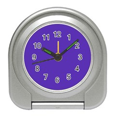 Ultra Violet Purple Travel Alarm Clock by bruzer