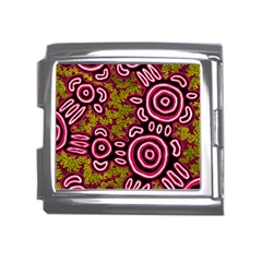 Authentic Aboriginal Art - You Belong Mega Link Italian Charm (18mm) by hogartharts