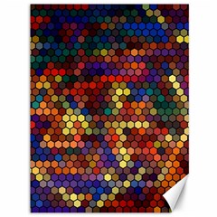 Zig Zag Pattern Geometric Design Canvas 36  X 48  by Ndabl3x