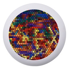 Hexagon Honeycomb Pattern Design Dento Box With Mirror by Ndabl3x