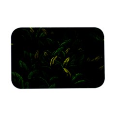 Banana Leaves Open Lid Metal Box (silver)   by goljakoff